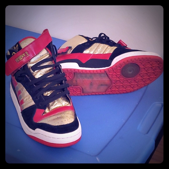 adidas | Shoes | Adidas Forum Mid Hellboy Ii Limited Edition | Poshmark